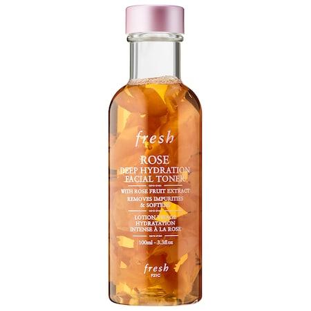 Fresh Rose Deep Hydration Facial Toner 3.3 Oz/ 100 Ml