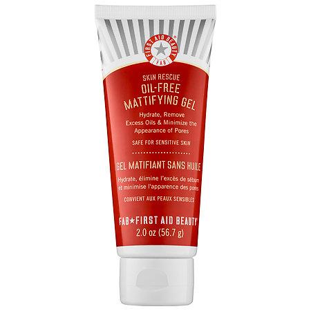 First Aid Beauty Skin Rescue Oil-free Mattifying Gel Moisturizer 2 Oz/ 60 Ml