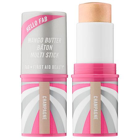 First Aid Beauty Hello Fab Mango Butter Multi Stick Champagne 0.26 Oz/ 7.53 G