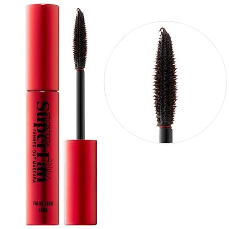Smashbox Super Fan Mascara Mini Mini Size Black - 0.2 Oz/ 6 Ml