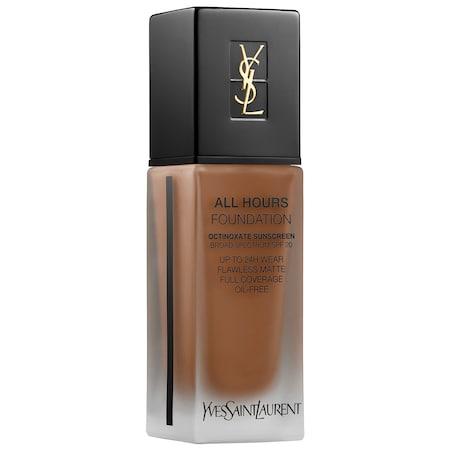 Yves Saint Laurent All Hours Longwear Natural Matte Foundation Bd 60 Warm Amber 0.84 Oz/ 25 Ml