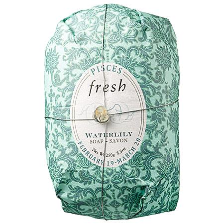 Fresh Zodiac Sign Soap Pisces - Waterlily 8.8 Oz/ 250 G