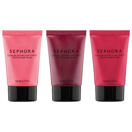 Sephora Collection Don't Be Gel - Colorful Cheek Ink Gel Blush Trio Orchid, Dahlia And Water Lily