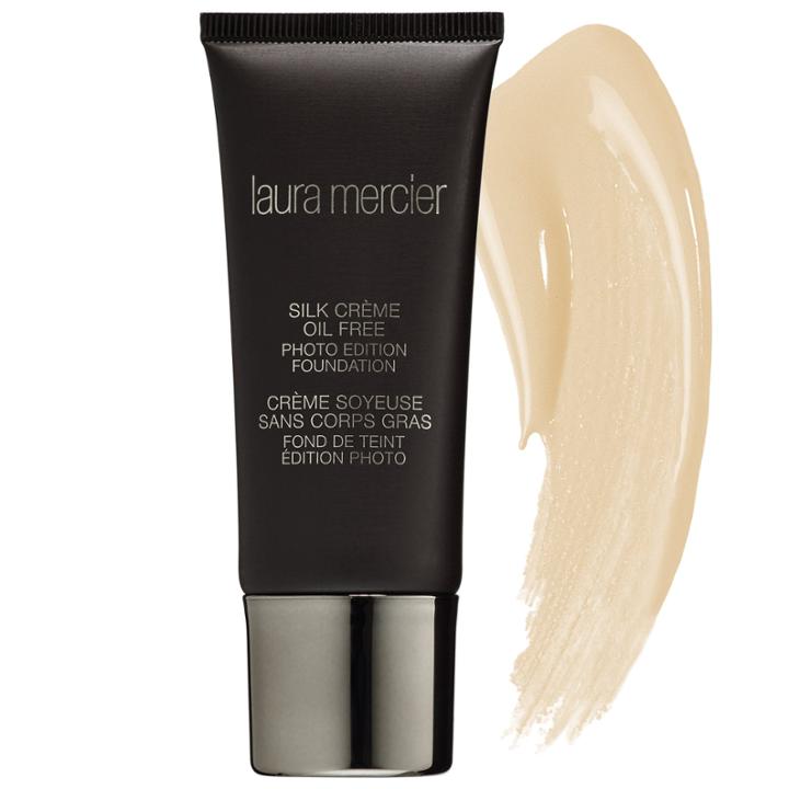 Laura Mercier Silk Crme Oil Free Photo Edition Foundation Bamboo Beige 1 Oz/ 30 Ml