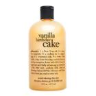 Philosophy Vanilla Birthday Cake Shampoo, Shower Gel & Bubble Bath 16 Oz