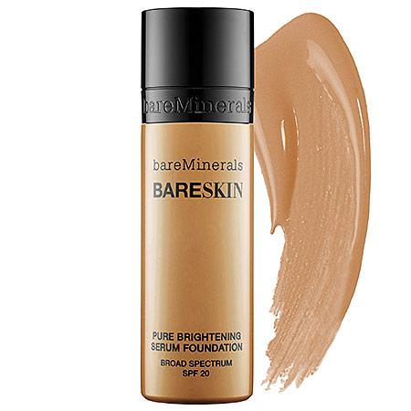 Bareminerals Bareskin(r) Pure Brightening Serum Foundation Broad Spectrum Spf 20 Bare Honey 15