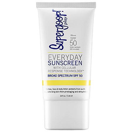 Supergoop! Everyday Sunscreen Broad Spectrum Spf 50 2.4 Oz/ 71 Ml