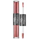 Touch In Sol Metallist Liquid Foil & Glitter Eye Shadow Duo Adelio Liquid 0.123 Oz X Glitter 0.070 Oz/ Liquid 3.64 Ml X Glitter 2.07 Ml