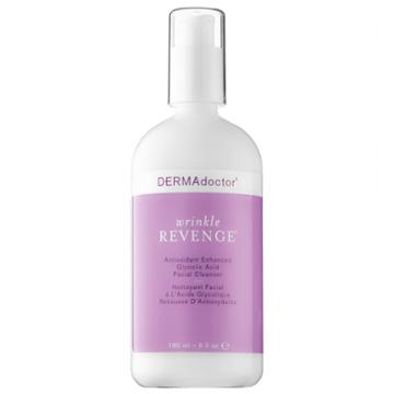 Dermadoctor Wrinkle Revenge Antioxidant Enhanced Glycolic Acid Facial Cleanser 6 Oz/ 177 Ml