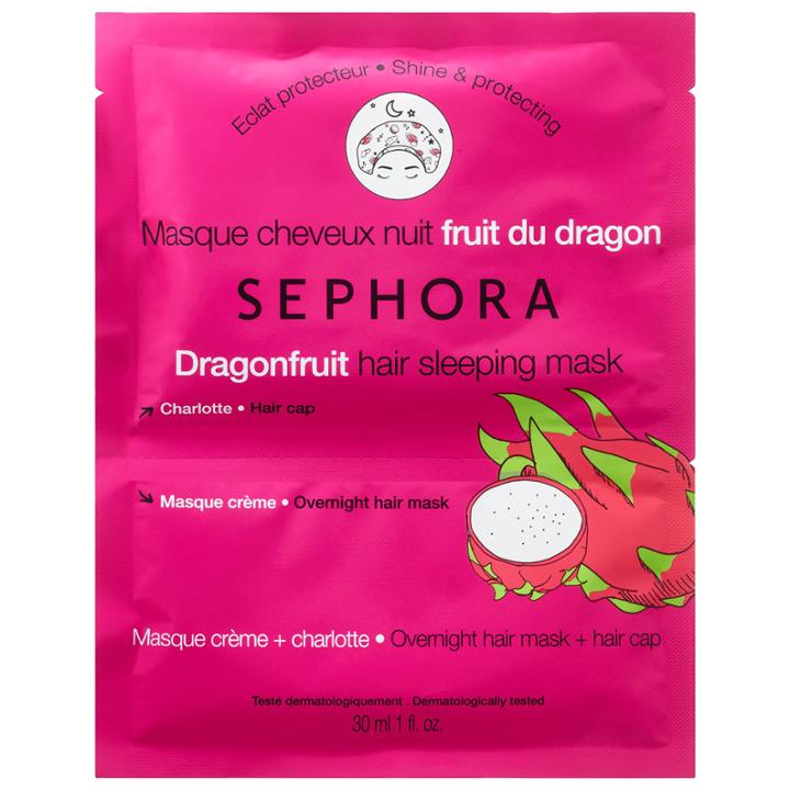 Sephora Collection Hair Sleeping Mask Dragonfruit 1.0 Fl Oz/ 30 Ml