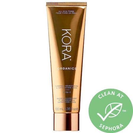 Kora Organics Turmeric Brightening & Exfoliating Mask 3.38 Oz/ 100 Ml