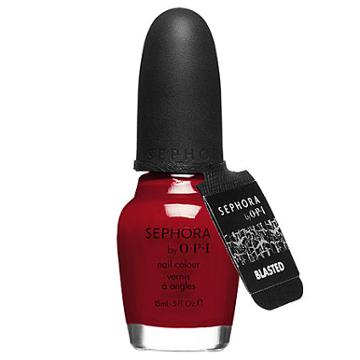 SEPHORA by OPI Blasted Nail Colour Blasted Red 0.5 oz