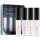 Huda Beauty Winter Solstice Mini Lip Strobe Collection 4 X .06 Oz/ 2 Ml