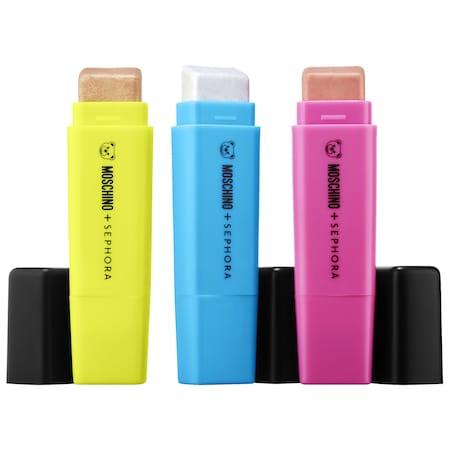 Sephora Collection Moschino + Sephora Highlighter Cheek Set 3 X 0.25oz/7g