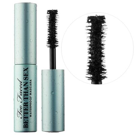 Too Faced Better Than Sex Waterproof Mascara Mini Black Travel Size - 0.17 Oz/ 5 Ml