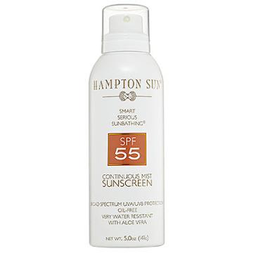 Hampton Sun Continuous Mist Sunscreen Spf 55 5 Oz