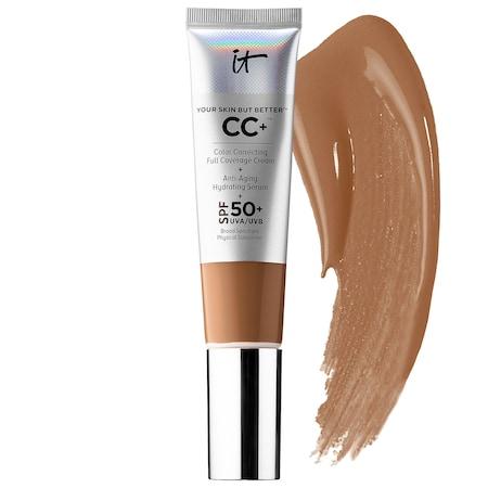 It Cosmetics Your Skin But Better(tm) Cc+(tm) Cream With Spf 50+ Rich Honey 1.08 Oz/ 32 Ml