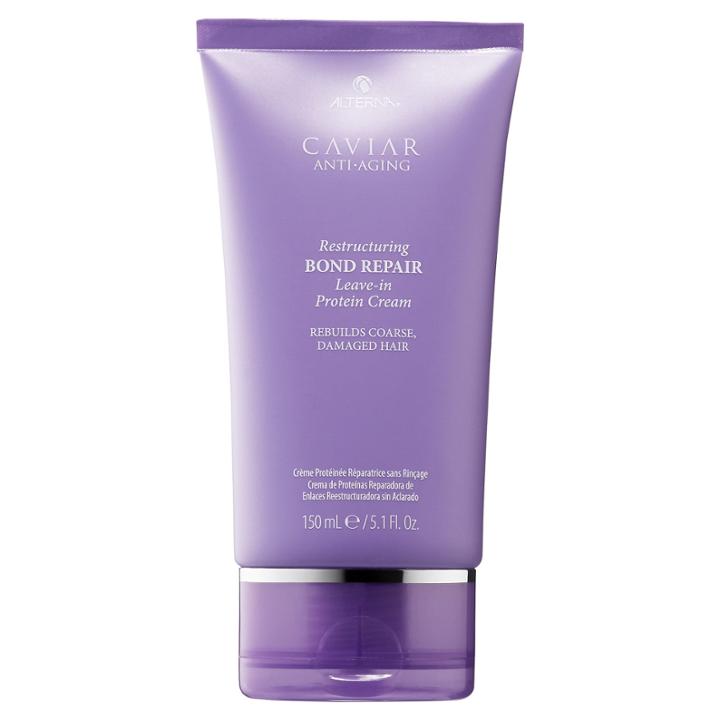 Alterna Haircare Caviar Anti-aging Restructuring Bond Repair Leave-in Protein Cream 5.1 Oz/ 150 Ml