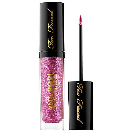 Too Faced Glitter Pop! Peel-off Eyeliner Kitty Glitter .23 Oz/ 6.5 G