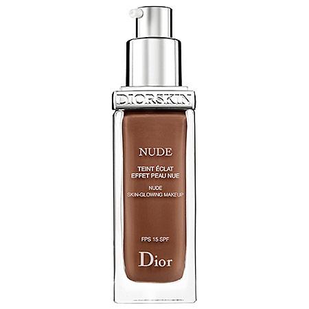 Dior Diorskin Nude Skin-glowing Makeup Spf 15 Dark Brown 070 1 Oz