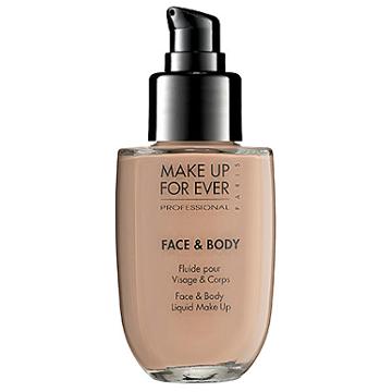 Make Up For Ever Face & Body Liquid Makeup Soft Beige 1 1.69 Oz