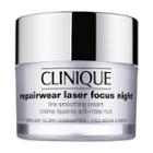 Clinique Repairwear Laser Focus Night Line Smoothing Cream For Very Dry To Dry Combination Skin 1.7 Oz/ 50 Ml