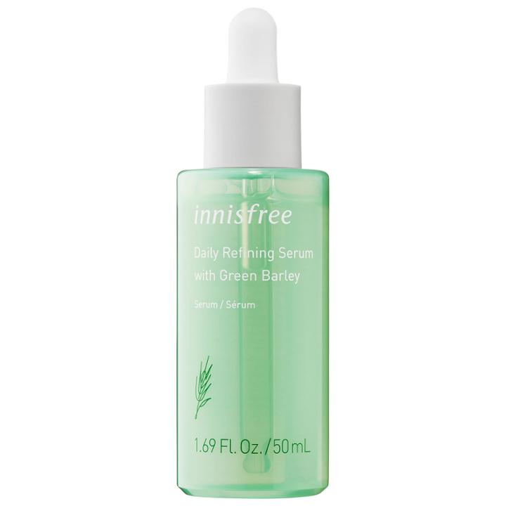 Innisfree (green Barley) Daily Refining Serum 1.69 Oz/ 50 Ml