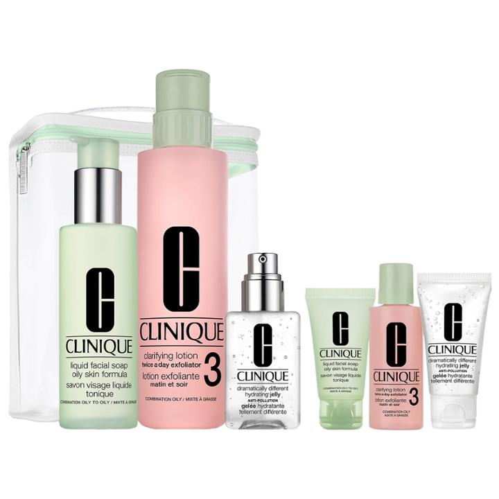Clinique Great Skin Anywhere Set For Combination Skin