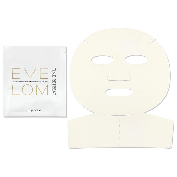 Eve Lom Time Retreat Face & Neck Sheet Mask 1 Sheet Mask