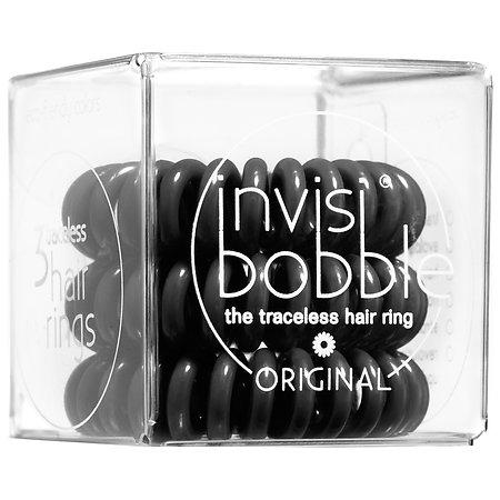 Invisibobble Original The Traceless Hair Ring True Black 3 Traceless Hair Rings