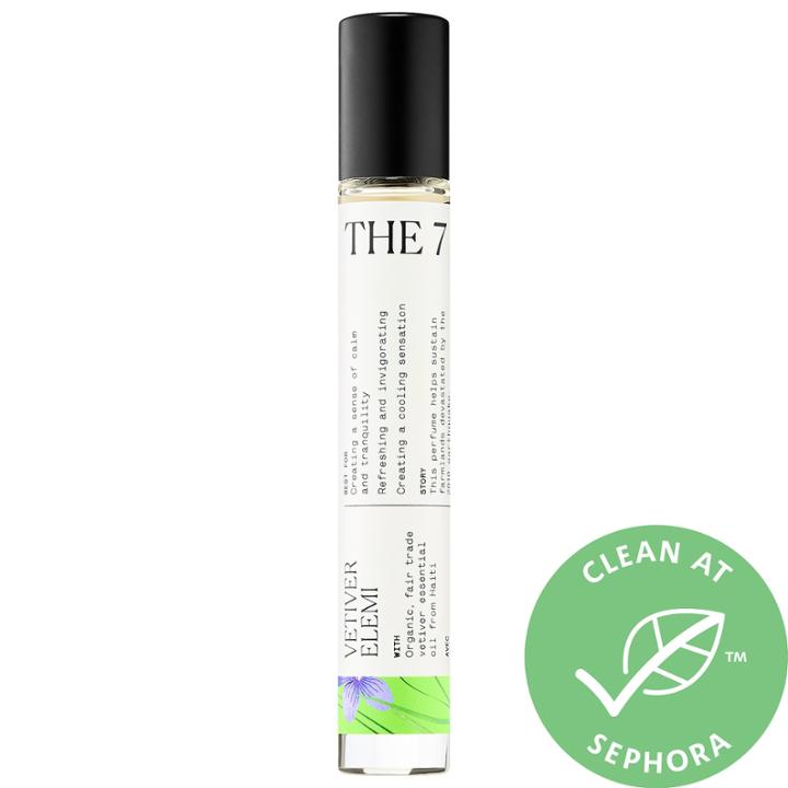 The 7 Virtues Vetiver Elemi Eau De Parfum Rollerball 0.33 Oz/ 11 Ml Eau De Parfum Rollerball