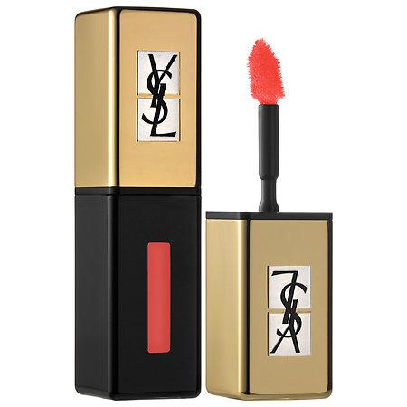 Yves Saint Laurent Vernis Lvres Pop Water Glossy Stain Eau De Corail 203 0.20 Oz