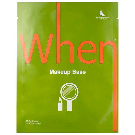 When Makeup Base Sheet Mask 0.8 Oz