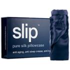 Slip Silk Pillowcase - Standard/queen Navy