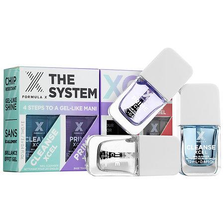 Formula X The System Xcel(tm) -customizable Gel-like Nail Polish Set