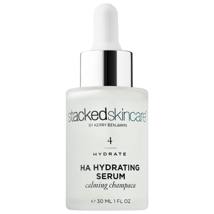 Stackedskincare Hyaluronic Acid Hydrating Serum With Champaca Essence 1 Oz/ 30 Ml