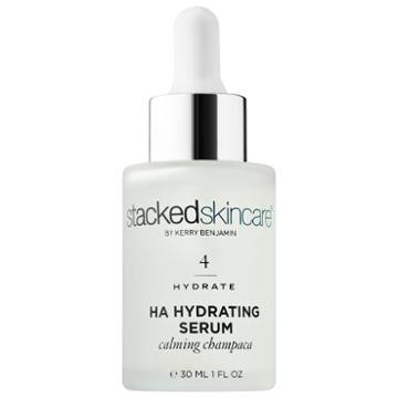Stackedskincare Hyaluronic Acid Hydrating Serum With Champaca Essence 1 Oz/ 30 Ml