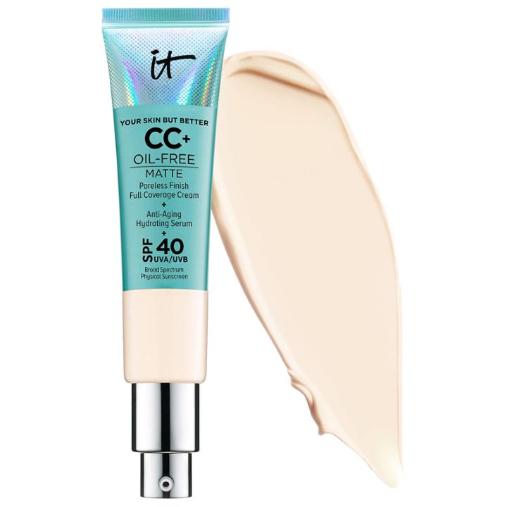 It Cosmetics Cc+ Cream Oil-free Matte With Spf 40 Fair 1.08 Oz/ 32 Ml