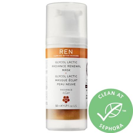 Ren Clean Skincare Glycol Lactic Radiance Renewal Mask 1.7 Oz/ 50 Ml