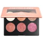 Touch In Sol Metallist High Shine Bouncy Cream Shadow Palette 6 X 0.11 Oz/ 3 G