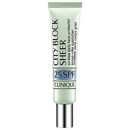 Clinique City Block Sheer Oil-free Daily Face Protector Spf 25 1.4 Oz
