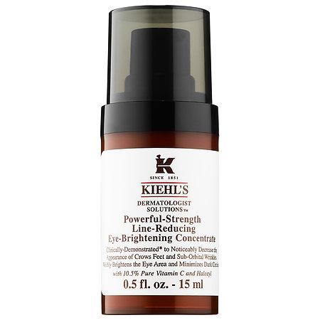 Kiehl's Since 1851 Powerful-strength Line-reducing Eye-brightening Concentrate 0.5 Oz/ 15 Ml