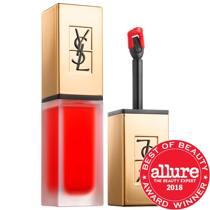 Yves Saint Laurent Tatouage Couture Liquid Matte Lip Stain 12 Red Tribe .20 Oz/ 6 Ml