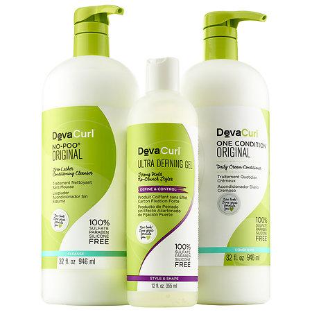 Devacurl Livin' Large Curly Edition Set