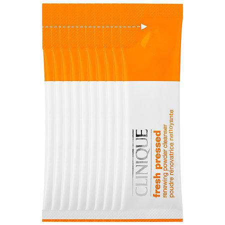 Clinique Fresh Pressed Renewing Powder Cleanser With Pure Vitamin C 28 X 0.01 Oz/ 0.5 G Packets