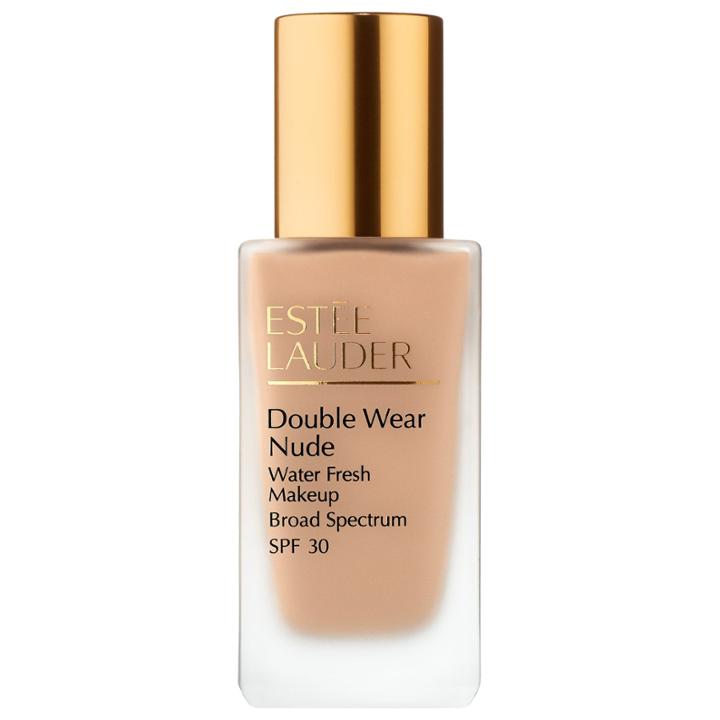 Este Lauder Double Wear Nude Water Fresh Foundation Spf 30 4n1 Shell Beige 1 Oz/ 30 Ml
