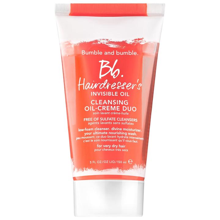 Bumble And Bumble Hairdresser's Invisible Oil Cleansing Oil-crme Duo 5 Oz/ 150 Ml
