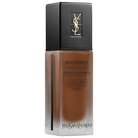 Yves Saint Laurent All Hours Longwear Natural Matte Foundation Bd 70 Warm Mocha 0.84 Oz/ 25 Ml