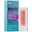 Bliss Poetic Waxing Wax Strips For Face 20 Strips