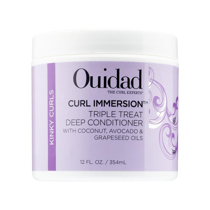 Ouidad Curl Immersion Triple Treat Deep Conditioner 12 Oz